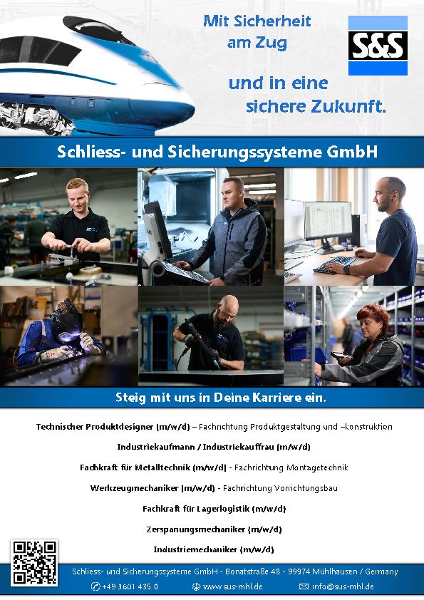 Stellenanzeige Fachkraft (m/w/d) für Metalltechnik bei Schliess- und Sicherungssysteme GmbH